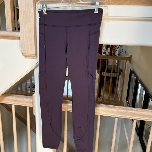 Athleta Girl Snow Problem Tight in Shasta Purple XL/14 - Picture 3 of 8